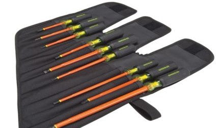 Greenlee Driver Tools 0153-01-INS - 9 pc Insulated Screwdriver Set (0153-01-INS)