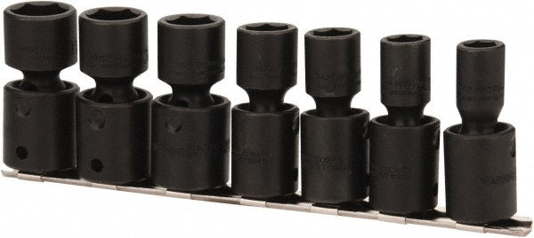 Proto J74142 Proto Socket Set: Impact, 7 Pc, 1/2" Drive, 7/16 to 13/16" (J74142)