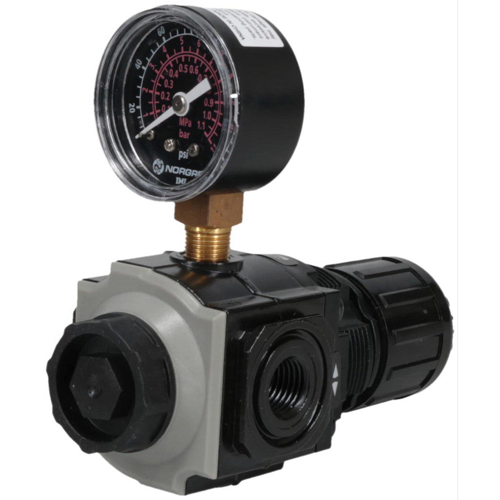 Norgren R72M-2AK-RMG Norgren Compressed Air Regulator: 1/4" NPT, 290 Max psi, Manifold (R72M-2AK-RMG)
