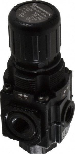 Norgren R72M-2AK-RMN Norgren Compressed Air Regulator: 1/4" NPT, 290 Max psi, Manifold (R72M-2AK-RMN)