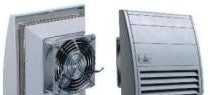 Stego Fans 01802.0-01 - Filter Fan, 6.93 x 6.93", 69/46 cfm, 120 VAC (01802.0-01)