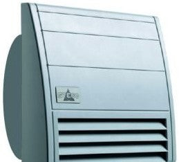 Stego Fans 01804.0-00 - Filter Fan, 6.93 x 6.93", 118/74 cfm, 230 VAC (01804.0-00)