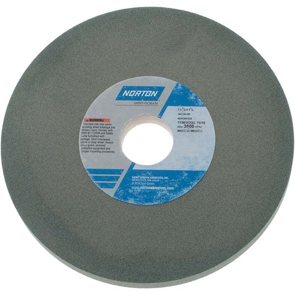 Norton 66252941632 Norton Surface Grinding Wheel: 7" Dia, 1/2" Thick, 1-1/4" Arbor (66252941632)