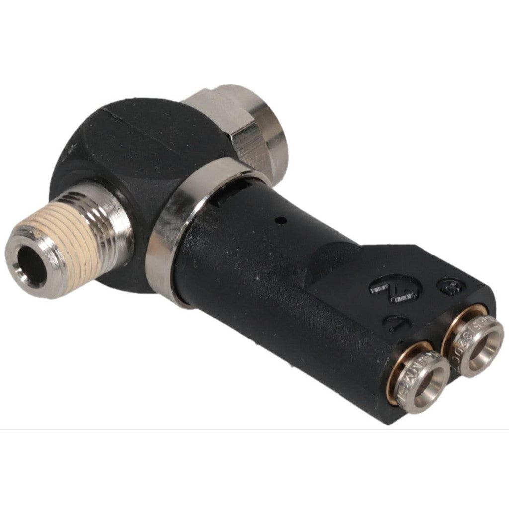 Norgren 124GD0218 Norgren Fitting Air Flow Control Valve: Tube x NPTF, 5/32" Tube OD (124GD0218)