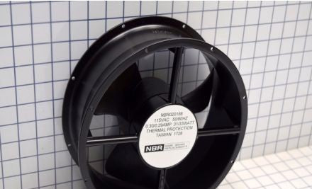 Name Brand Replacements&trade; Miscellaneous 020188 - FAN 254MM RND 89MM DP 115 VAC BALL BEARNING 525 (020188)