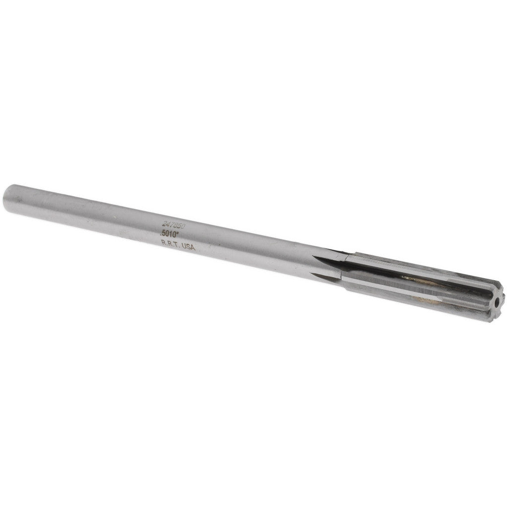 Value Collection 247850 Value Collection Chucking Reamer: 0.5010" Dia, 8" OAL, 2" Flute Length (247850)