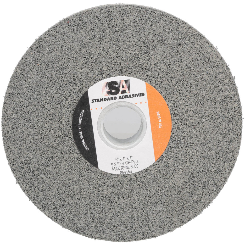 Standard Abrasives 7000046729 Standard Abrasives Deburring Wheel: 6" Dia, 1" Face Width, 1" Hole (7000046729)