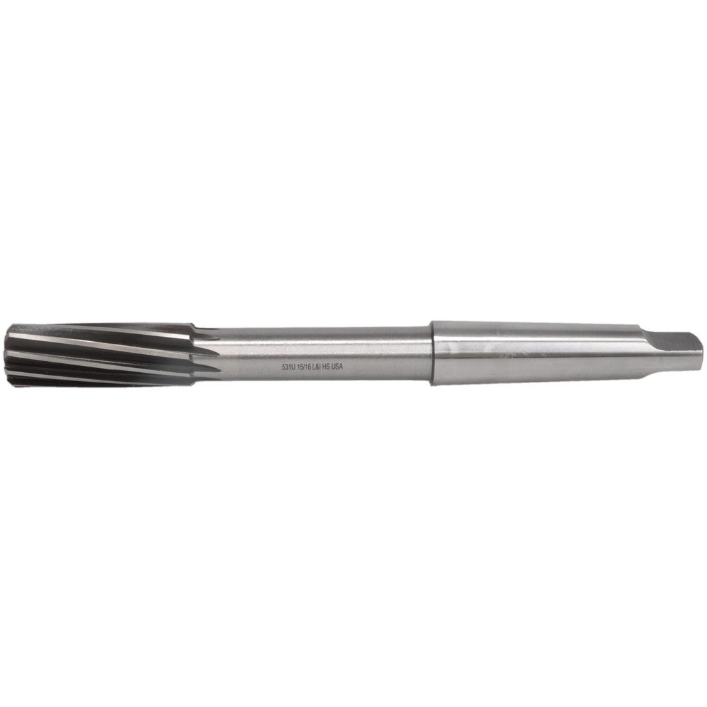 Value Collection 531U .9375 Value Collection Chucking Reamer: 15/16" Dia, 10" OAL, 2-5/8" Flute (531U .9375)