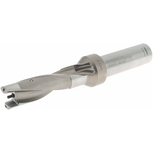 Kennametal 1505119 Kennametal Replaceable-Tip Drill: 23.81 mm to 24.00 mm, 72.00 mm Max (1505119)