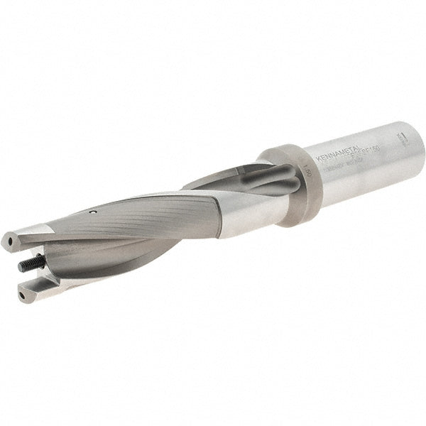 Kennametal 1616135 Kennametal Replaceable-Tip Drill: 38.10 mm to 39.10 mm, 117.09 mm Max (1616135)