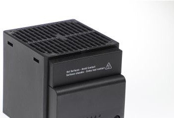 Stego Enclosure Heaters 02811.0-00 - PTC Fan Heater, 230 VAC, 250W, DIN rail mount (02811.0-00)