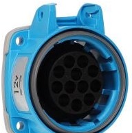 Meltric Plugs & Receptacles 03-A4001-LC-A188-12VDC - Pn12C Receptacle (03-A4001-LC-A188-12VDC)