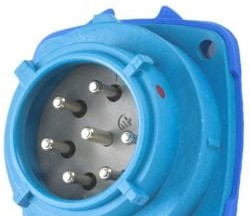 Meltric Plugs & Receptacles 03-P8061 - PN7 INLET (03-P8061)