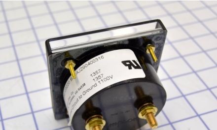 Simpson Electric Panel Meters & Gauges 03220 - Panel Meter, 0-100AAC, 3.5in., 5AAC Transformer (03220)