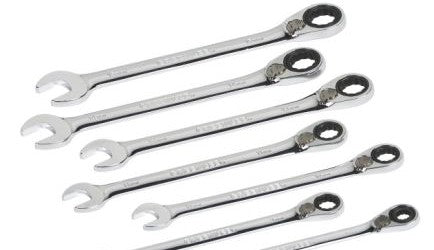 Greenlee Wrenches 0354-02 - WRENCH SET,RATCHET 7 PC-METRIC (0354-02)