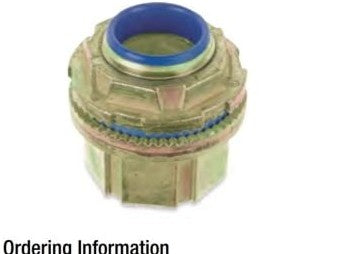 Thomas & Betts Fittings 040-5337 - 2 Inch Straight Malleable Iron Insulated (040-5337)