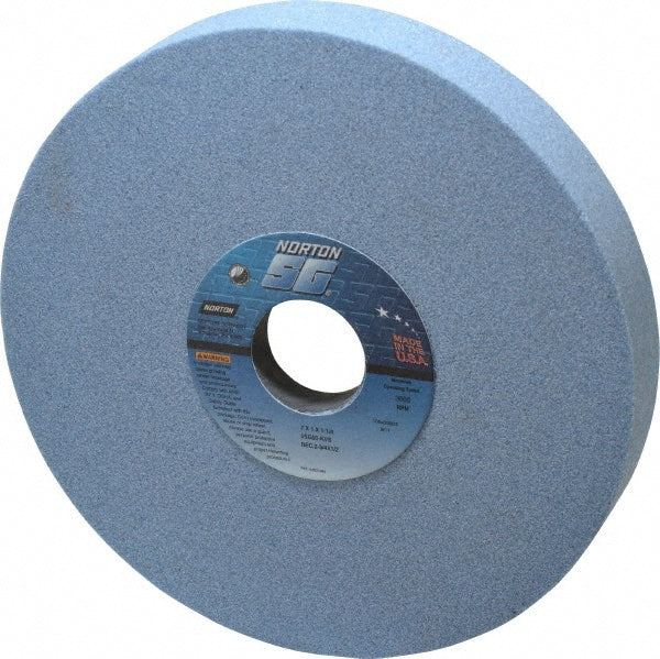 Norton 66252942432 Norton Surface Grinding Wheel: 7" Dia, 1" Thick, 1-1/4" Arbor, 60 (66252942432)
