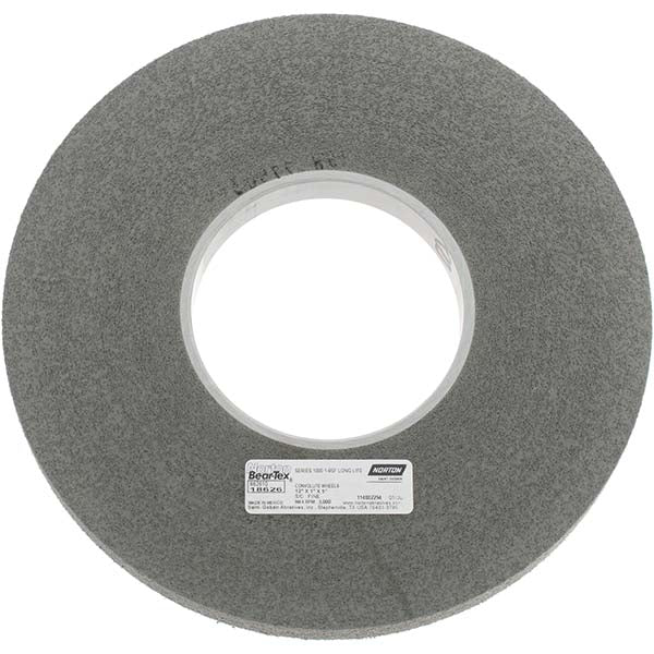 Norton 66261018626 Norton Deburring Wheel: 12" Dia, 1" Face Width, 5" Hole, 9 (66261018626)