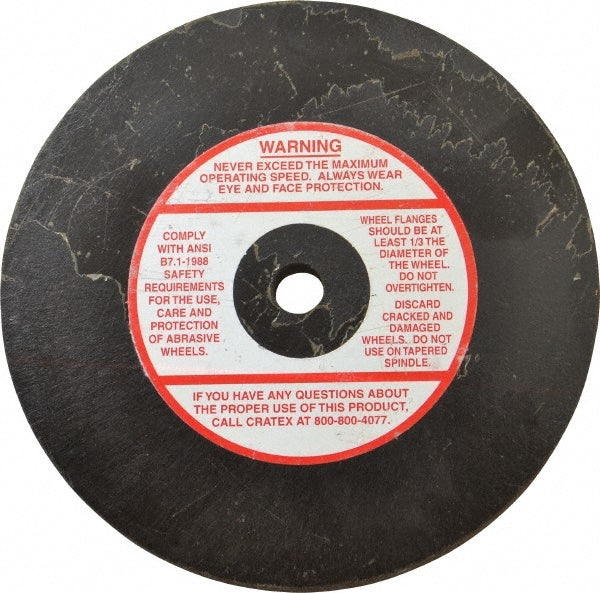 Cratex 70117 Cratex Surface Grinding Wheel: 6" Dia, 1/2" Thick, 1/2" Arbor, 46 Grit (70117)