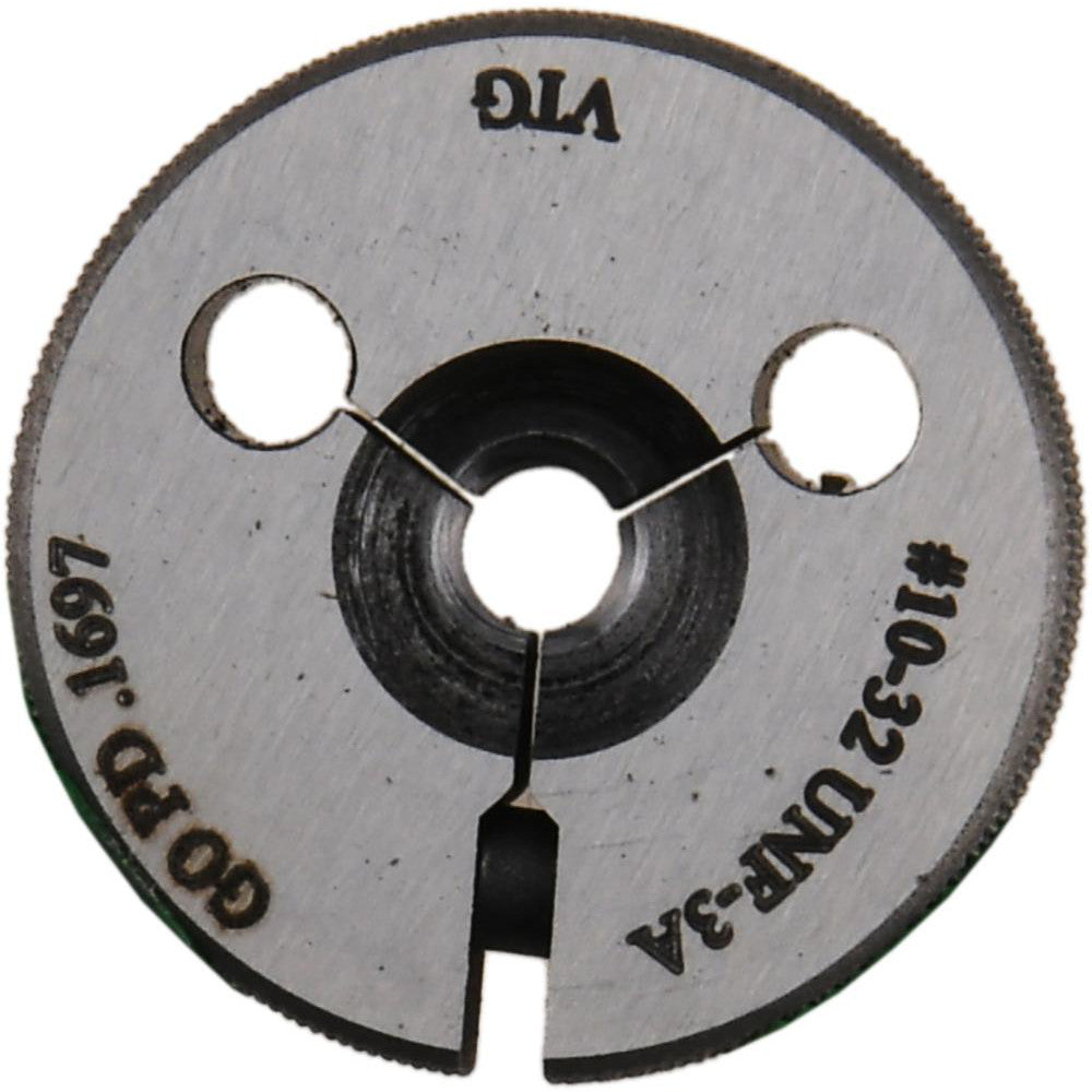 Vermont Gage 361121020 Vermont Gage Thread Ring Gage: #10-32 Thread, UNF, 3A Class of Fit, Go (361121020)