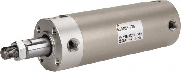 SMC PNEUMATICS NCDGBN50-0300 SMC PNEUMATICS Double Acting Rodless Air Cylinder: 2" Bore, 3" (NCDGBN50-0300)