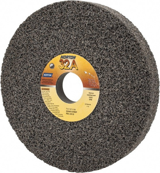 Norton 66252942825 Norton Surface Grinding Wheel: 7" Dia, 1" Thick, 1-1/4" Arbor, 46 (66252942825)