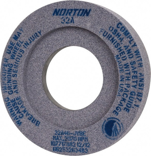 Norton 66253263483 Norton Surface Grinding Wheel: 12" Dia, 2" Thick, 5" Arbor, 46 Grit (66253263483)