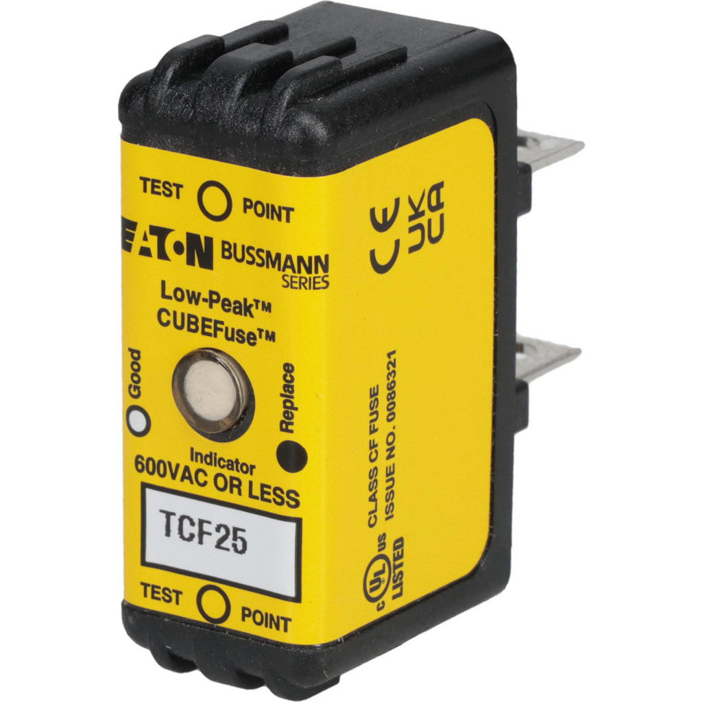 Cooper Bussmann TCF25 Cooper Bussmann General Purpose Fuse: Time Delay, CF, 25 A (TCF25)