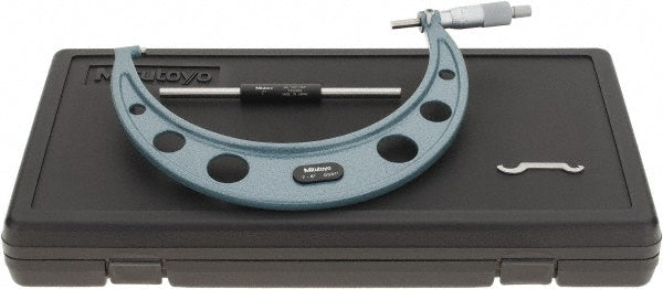 Mitutoyo 103-222 Mitutoyo Mechanical Outside Micrometer: 8" Range, 0.0001" Graduation (103-222)