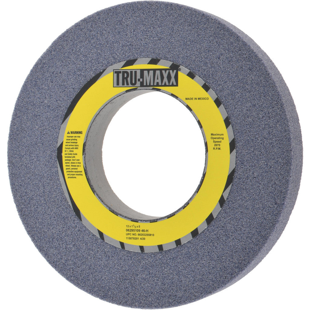 Tru-Maxx 66253255810 Tru-Maxx Surface Grinding Wheel: 12" Dia, 1-1/2" Thick, 5" Arbor (66253255810)