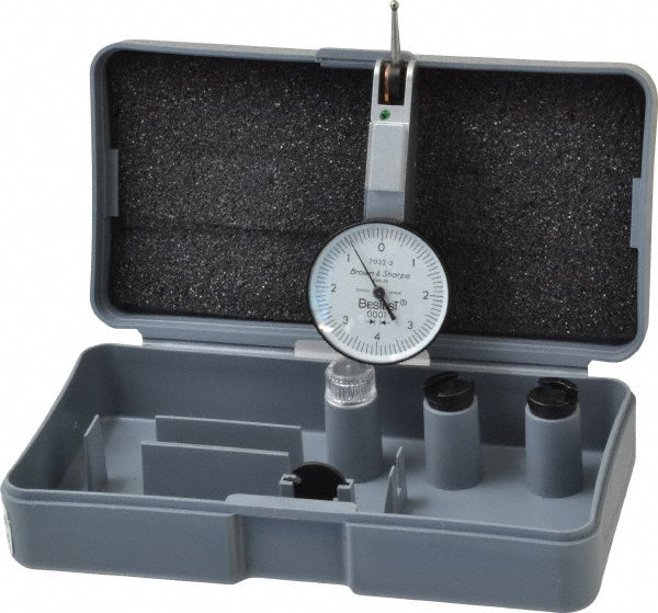 TESA Brown & Sharpe 599-7032-6 TESA Brown & Sharpe Dial Test Indicator: 0-5-0, 0.000100" Accuracy (599-7032-6)