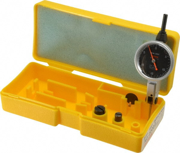 Peacock 2000B Peacock Dial Test Indicator: 0-15-0, 0.000500" Accuracy, Horizontal (2000B)