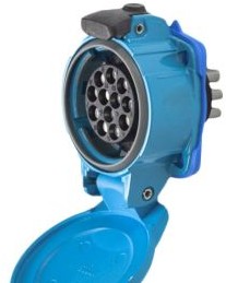 Meltric Plugs & Receptacles 07-A4001 - Receptacle, 11-P+G, Metal, PN12C (07-A4001)
