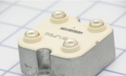 Semikron Bridge Rectifiers SKB30/04A1 - BRIDGE RECTIFIER 30A 400V 1-PH (07122030)