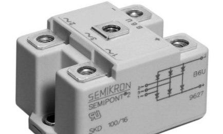 Semikron Bridge Rectifiers SKB60/12 - BRIDGE RECTIFIER 60A 1200V 1-PH (07187042)