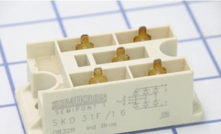Semikron Bridge Rectifiers SKD31F16 - SKD 31F16. (07235650)
