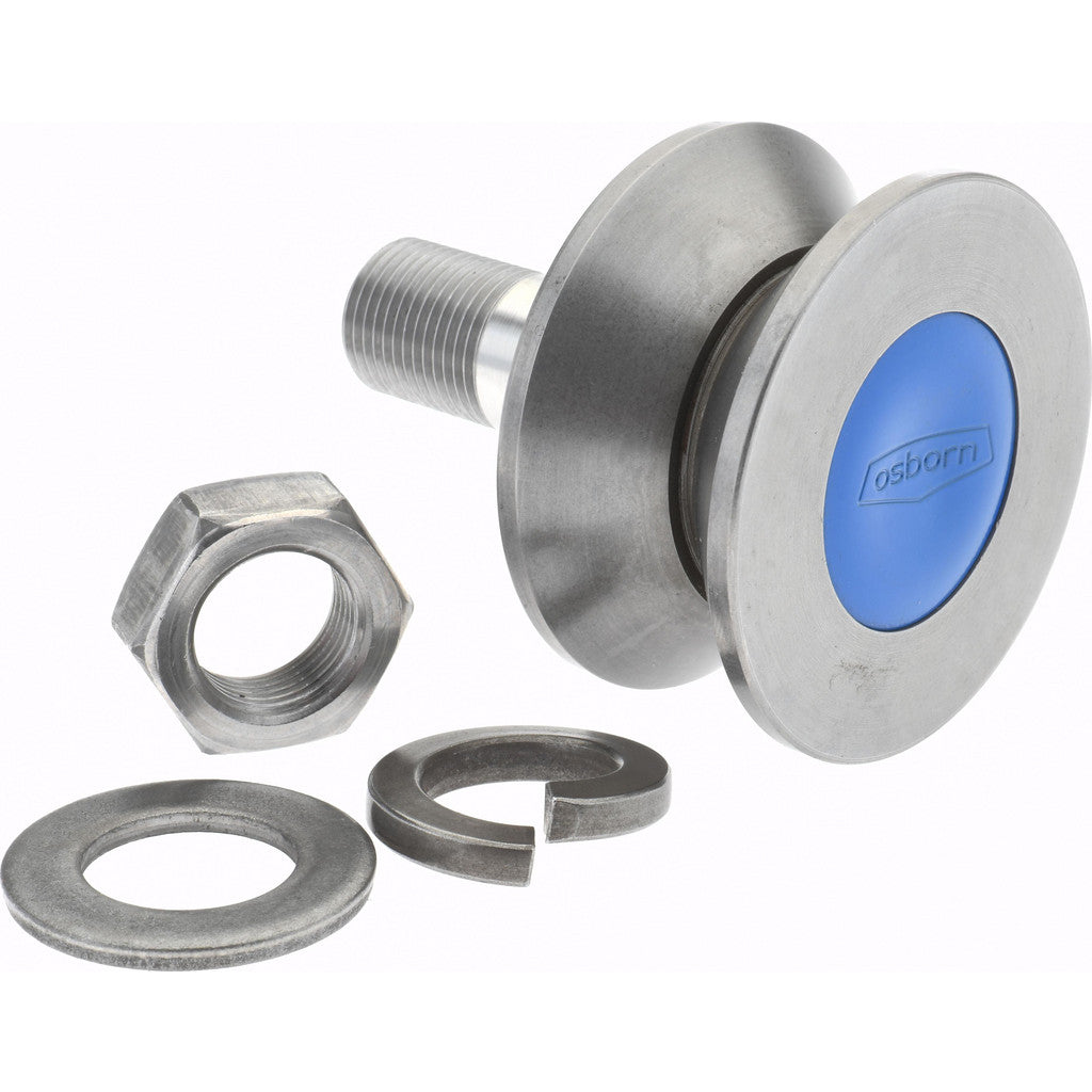 Osborn International 0009566000 Osborn International V-Groove Cam Follower: 2-1/2" Roller Dia (0009566000)
