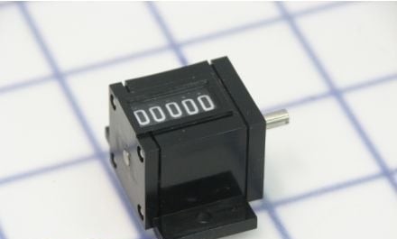 Veeder Root Counters 0745835-001 - SQ. CASE, DIRECT DR., FLANGE MOUNT, 5 FIGS (0745835-001)