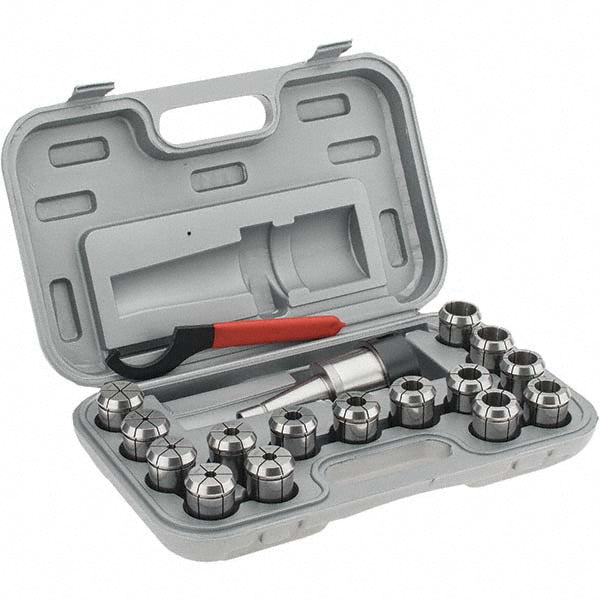 Value Collection 230-7211 Value Collection NMTB30 Taper Shank, Full Grip Collet Chuck Set (230-7211)