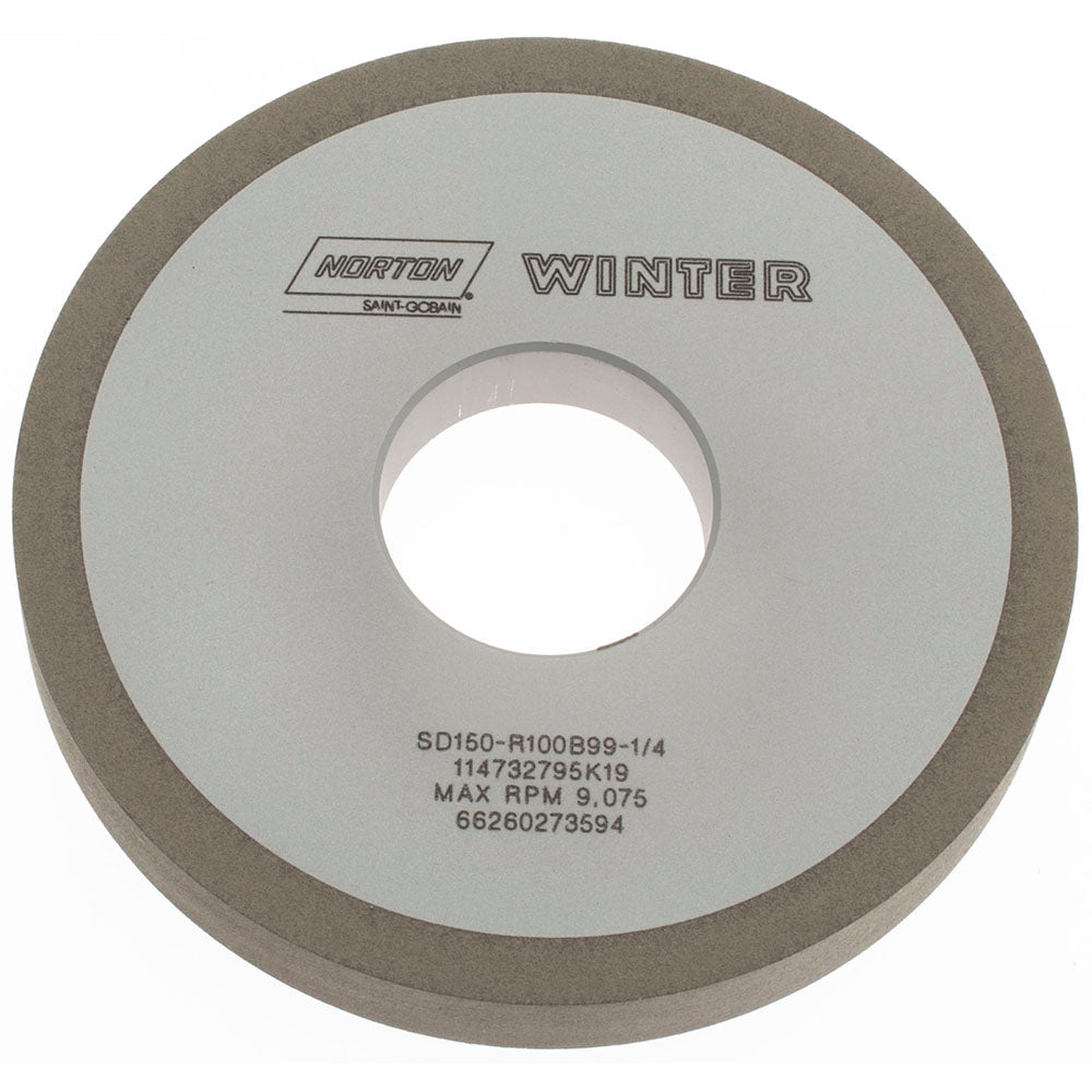 Norton 66260273594 Norton Surface Grinding Wheel: 4" Dia, 1/2" Thick, 1-1/4" Arbor (66260273594)