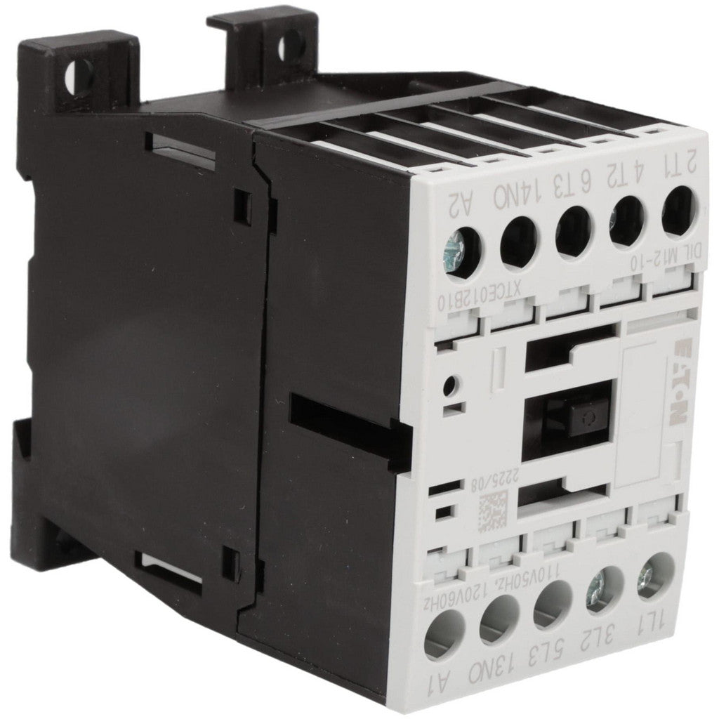 Eaton Cutler-Hammer XTCE012B10A Eaton Cutler-Hammer IEC Contactor: 3 Pole, 12.0 A Full Load (XTCE012B10A)