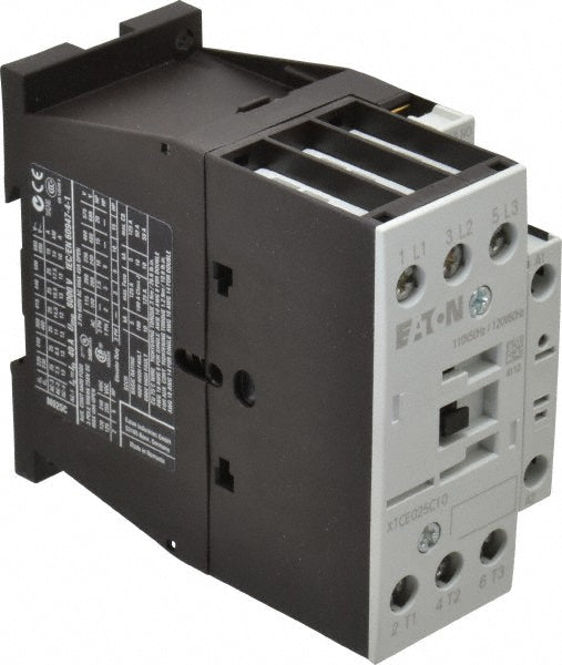 Eaton Cutler-Hammer XTCE025C10A Eaton Cutler-Hammer IEC Contactor: 3 Pole, 25.0 A Full Load (XTCE025C10A)