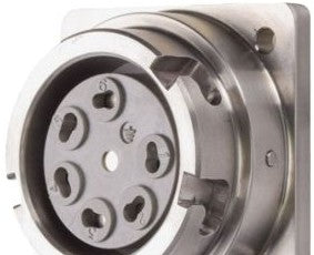 Meltric Plugs & Receptacles 09-08061-SS-001 - PN7C RECEPTACLE SS (09-08061-SS-001)