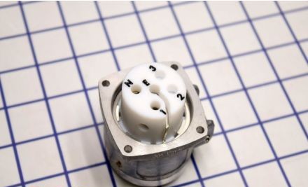 Meltric Plugs & Receptacles 09-28015-K07-185 - Male Receptacle, replaces 09-28015- 175 (09-28015-K07-185)
