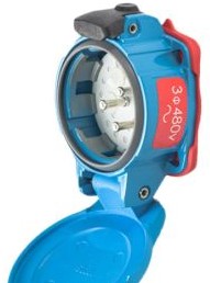 Meltric Plugs & Receptacles 09-N4075-001-824-300 - PN20 INLET (09-N4075-001-824-300)