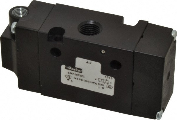 Parker B5K1000XXC Parker Stacking Solenoid Valve: Single Air Pilot, 3-Way, 2 (B5K1000XXC)