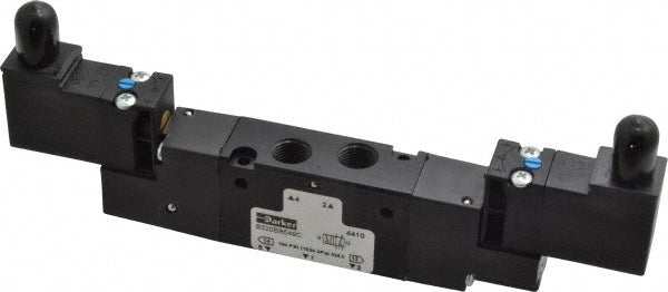 Parker B320BB549C Parker Stacking Solenoid Valve: Double Solenoid, 4-Way, 2 Position (B320BB549C)