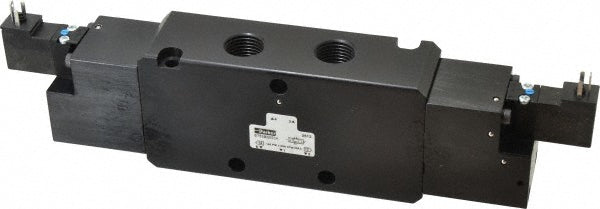 Parker B753BB553A Parker Stacking Solenoid Valve: Double Solenoid, 4-Way, 3 Position (B753BB553A)