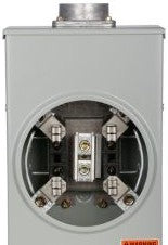 Cutler Hammer 1004709DCH - Eaton meter socket, Resi type cover, 200A (1004709DCH)