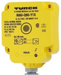 Turck Inductive Proximity NI60-Q80-Y1X - Sensor, Inductive, Proximity (1008700)